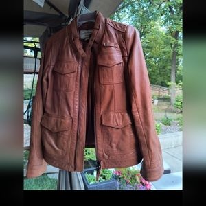 Super soft leather jacket